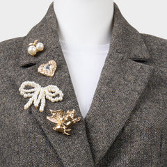 Cocquettepins in Ice - Decorative brooch