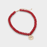 Myluckycharm in Red - Pendant necklace