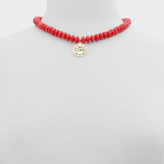 Myluckycharm in Red - Pendant necklace