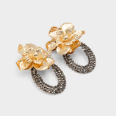 Florabella in Grey - Chandelier earrings