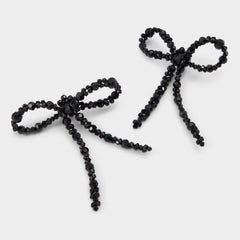 Tinsla in Black - Statement earrings