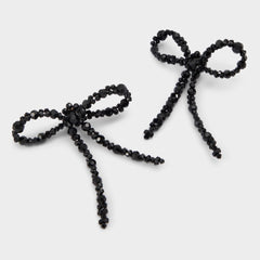 Tinsla in Black - Statement earrings