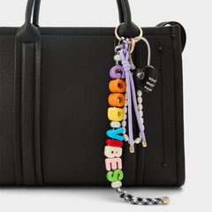 Thegoodvibes in Bright Multi - Bag charm