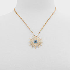 Intentionss in Dark Blue - Pendant necklace