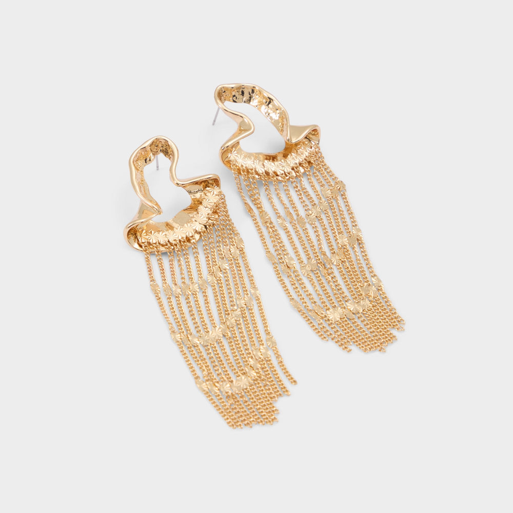 Solleenne in Gold - Chandelier earrings