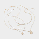 Intuition Gold Women's Necklaces - Layered necklace