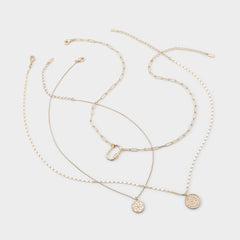 Intuition Gold Women's Necklaces - Layered necklace