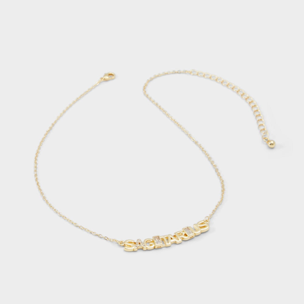 Starsigns Gold Women's Cubic Zirconia - Necklace