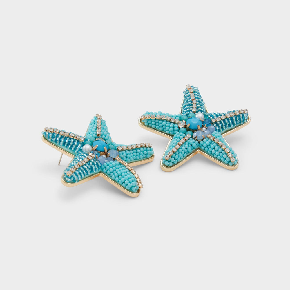 Starfishh in Turquoise - Statement earrings