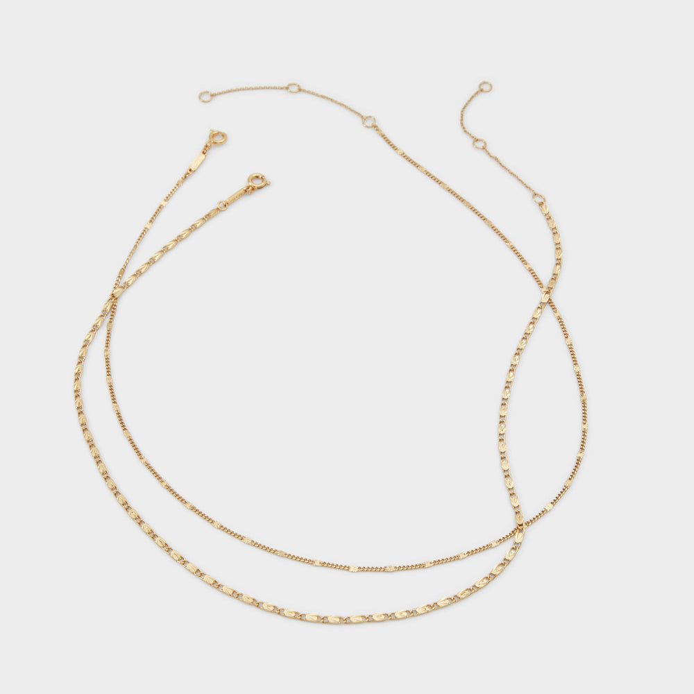Rilara Gold Women's Necklaces - Layered necklace
