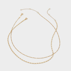 Rilara Gold Women's Necklaces - Layered necklace