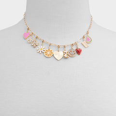 Charmcrazy Bright Multi Women's Necklaces - Charm necklace