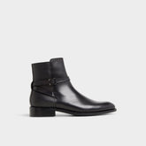 Visco in Open Black - Ankle boot