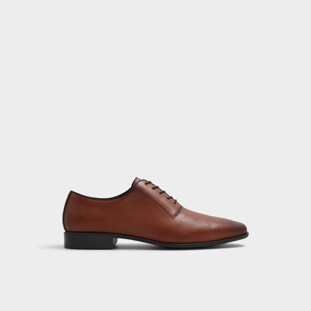 Biaggoo Cognac Men's Oxfords & Lace-ups - Oxford shoe