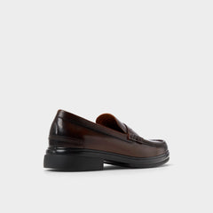 Tucker Other Brown Leather Smooth Men's Loafers & Slip-Ons - Loafer