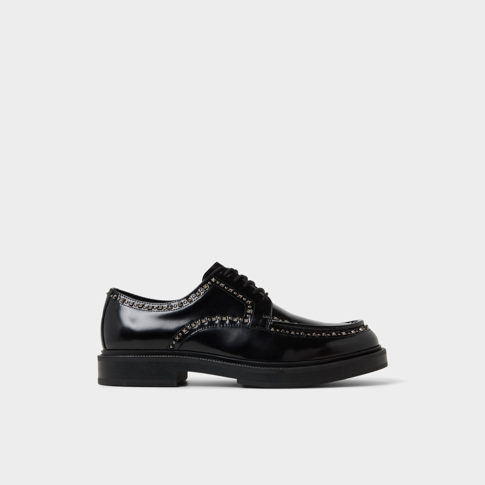 Frederiko Black Men's Oxfords & Lace-ups - Oxford shoe
