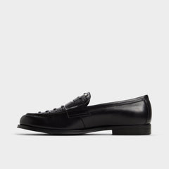 Keifer Black/Silver Multi Men's Dress Shoes - Loafer