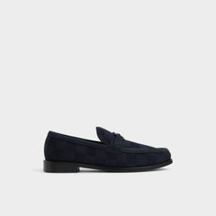 Hawley Navy Men's Dress Shoes - Loafer