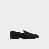 Casino Other Black Synthetic Textured Men's Dress Shoes - Loafer