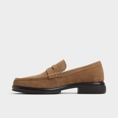 Tucker Other Brown Leather Suede Men's Dress Shoes - Loafer