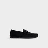 Orlovoflexx Black Men's Loafers & Slip-Ons - Driving shoe