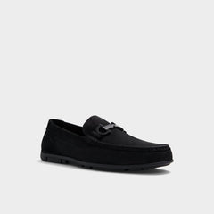 Orlovoflexx Black Men's Loafers & Slip-Ons - Driving shoe