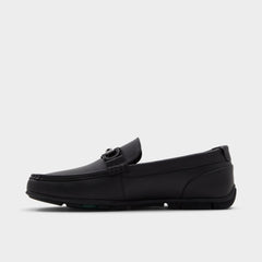 Orlovoflexx Open Black Men's Loafers & Slip-Ons - Driving shoe