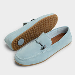 Wilbart Light Blue Men's Casual Shoes - Loafer