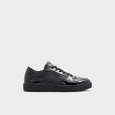 Zethan Black Synthetic Patent Men's Low top - Low top sneaker Cup sole