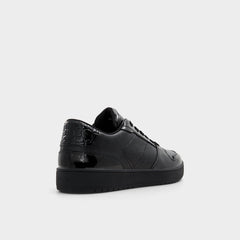 Zethan Black Synthetic Patent Men's Low top - Low top sneaker Cup sole