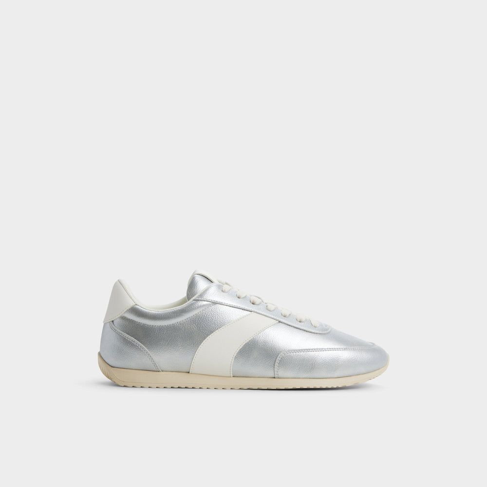 Nathaniel in Silver - Low top sneaker Cup sole