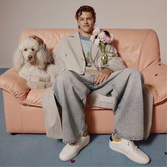 Uptownn in White Combo - Low top sneaker