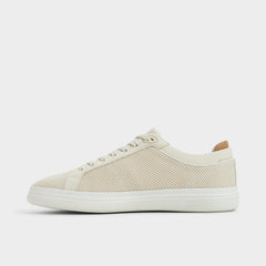 Finespec Bone Synthetic Knit Men's Low top - Low top sneaker