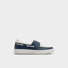 Wildwave White/Navy Men's Casual Shoes - Boat shoe