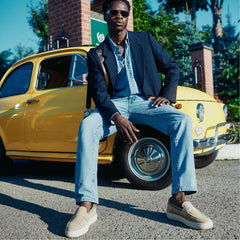 Seafarer Taupe Men's Casual Shoes - Boat shoe