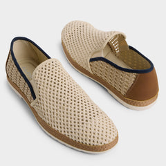 Kianou Beige Men's Casual Shoes - Espadrille