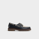 Cedric in Navy - Boat shoe