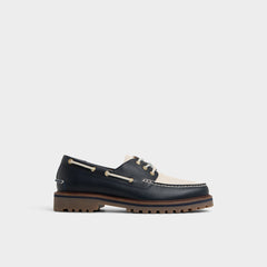 Cedric in Navy - Boat shoe