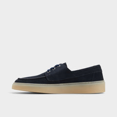 Stazo Navy Men's Casual Shoes - Boat shoe