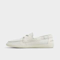 Portwind Ecru Men's Casual Shoes - Boat shoe