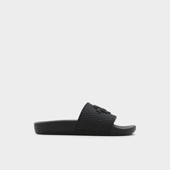 Kedau Black Men's Slides - Slide sandal