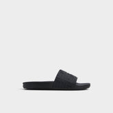 Atrani Black Men's Slides - Slide sandal
