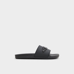 Loungeslide Black Men's Slides - Slide sandal