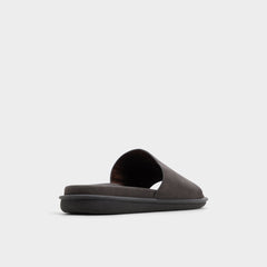Galesa Brown Men's Slides - Slide sandal