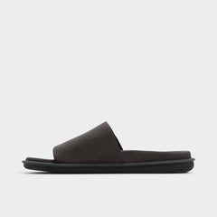 Galesa Brown Men's Slides - Slide sandal