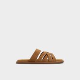 Haniff Camel Men's Sandals & Slides - Strappy flat sandal