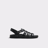 Canal in Other Black - Flat sandal