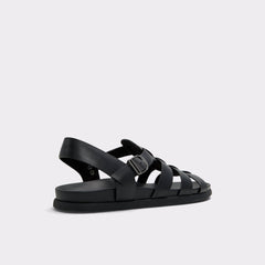 Canal in Other Black - Flat sandal