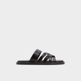 Haniff Brown Men's Sandals & Slides - Strappy flat sandal