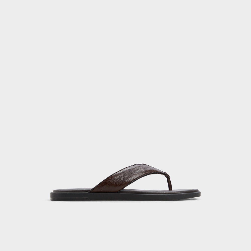 Tazzo Dark Brown Men's Flip flops - Flip flop